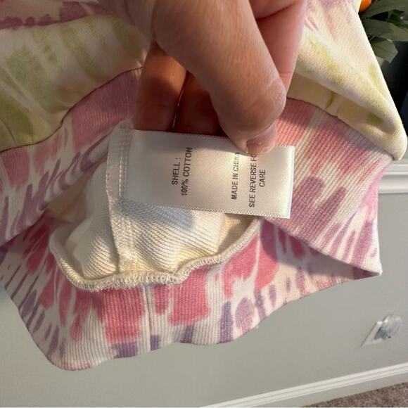 NWT Olivia Rubin Tie Dye Pearl Cotton Cotton Hoodie Small - Picture 9 of 12